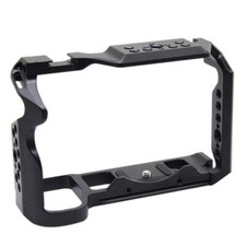 Alumi Camera Housing Cage Cold Shoe Mount Case for Pansonic Lumix S5 LED MIC