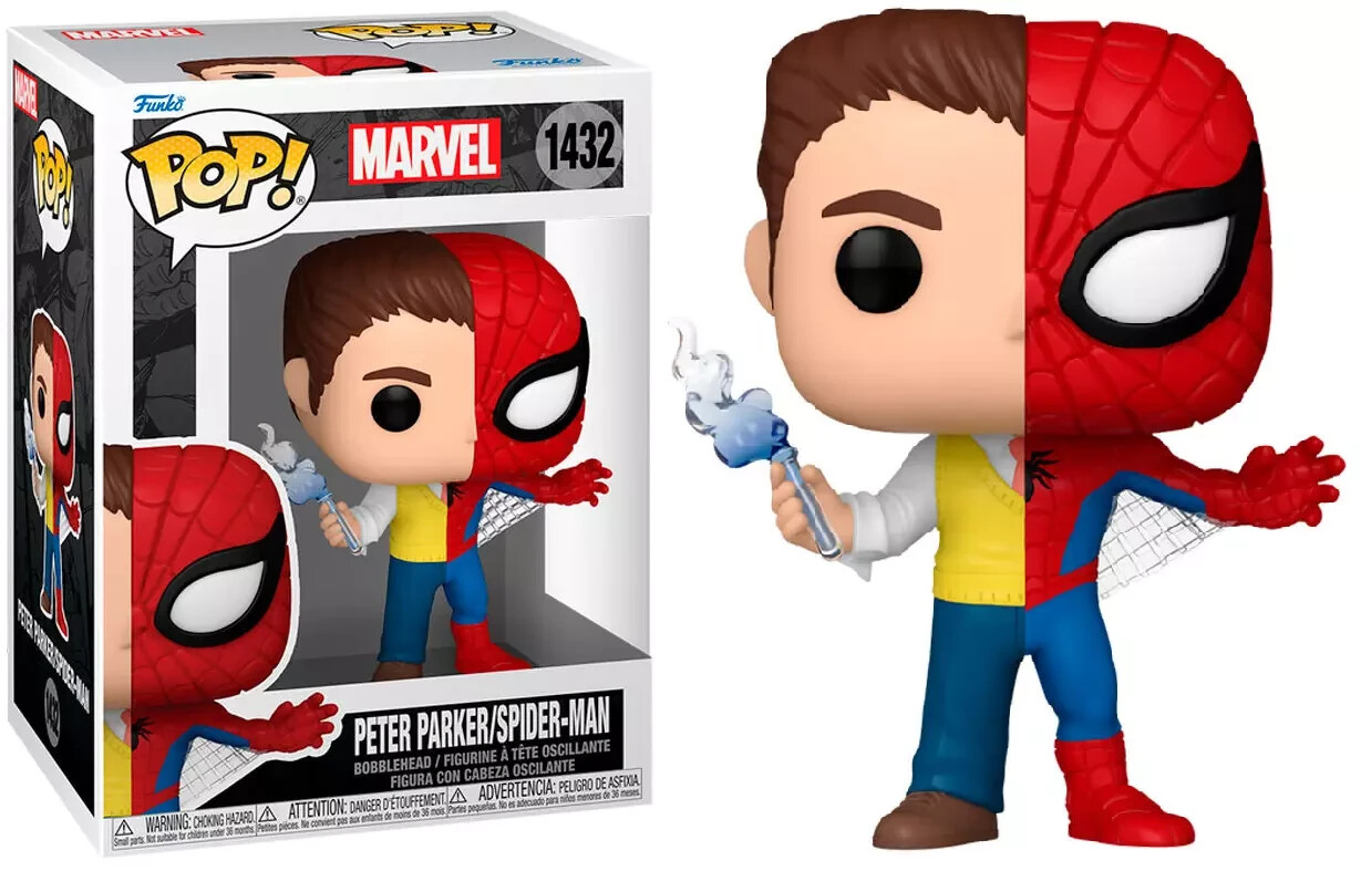 Figurine Marvel POP Vinyl Spider Parker 9 cm idee cadeau geek