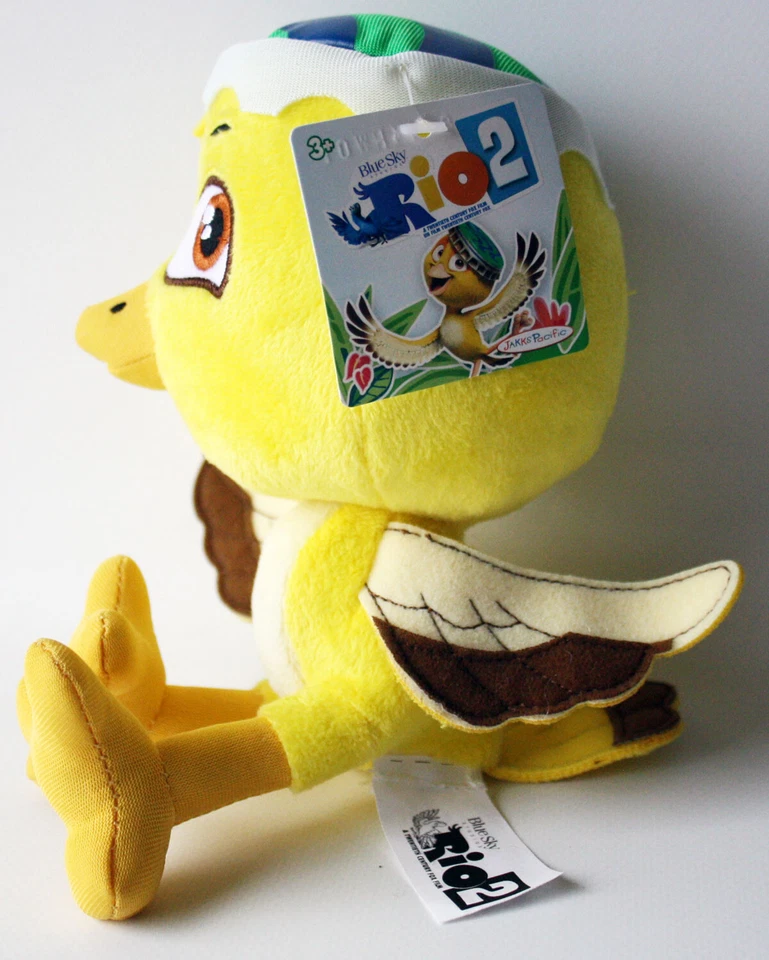 RARO 2014 RIO 2 NICO 6" PELUCHE JAKKS PACIFIC ¡NUEVO! Foto 3 de 4