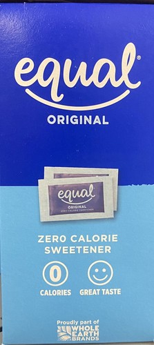 EQUAL ORIGINAL Zero Calorie Sweetener 250 Count Packets 8.8 oz Box - 第 2/4 張圖片