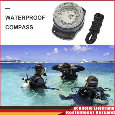 Scuba Diving Compass Multi-function Camping Climbing Hiking Luminous Elastic *
