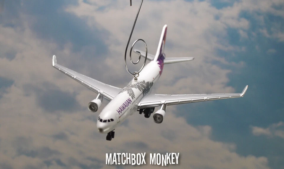 Hawaiian Airlines Airbus A330-200 Airplane Jet Custom Christmas Ornament Adorno - Image 3 of 4