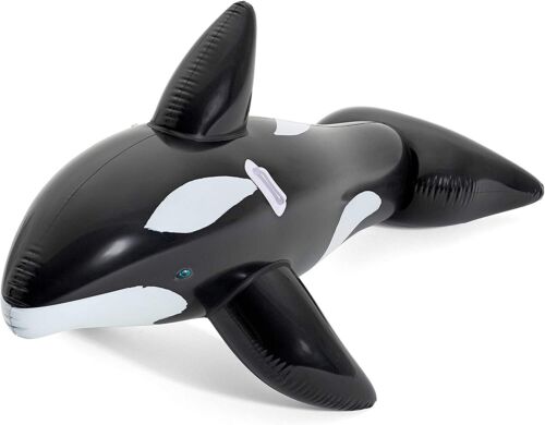 Buddy N Buddies Jumbo Whale Ride-on in Full Color Box 6" x 8" x 40", Inflatable  - Picture 1 of 6
