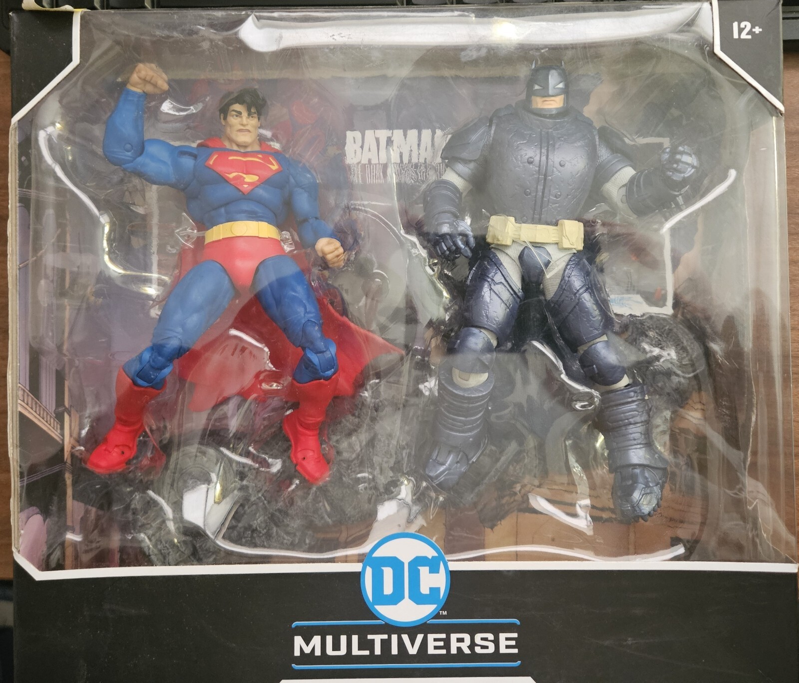 McFarlane DC Multiverse Armored BATMAN vs SUPERMAN 2 pack DARK KNIGHT ...