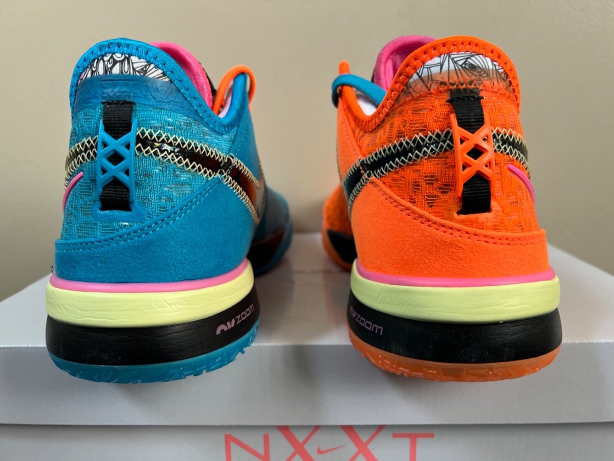 Nike NXXT LBJ シューズ オレンジ/ブルー Nike NXXT LBJ シューズ オレンジ/ブルー - メルカリ
