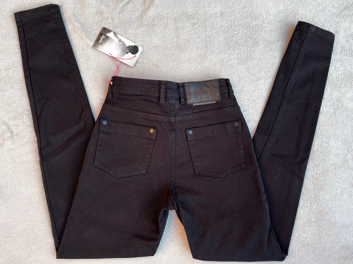 Rapha Black Skinny Jeans size 24 | eBay UK