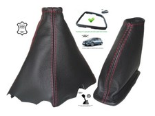Schaltsack Handbremsmanchette Fur Toyota Auris 2 2012-18 Naht Rot + Rahmen