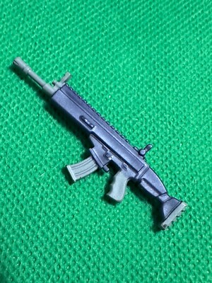 #ad #ad Jazwares Fortnite 2018 Rust Lord Llama Loot Pinata BLUE GUN RIFLE weapon part $1.99