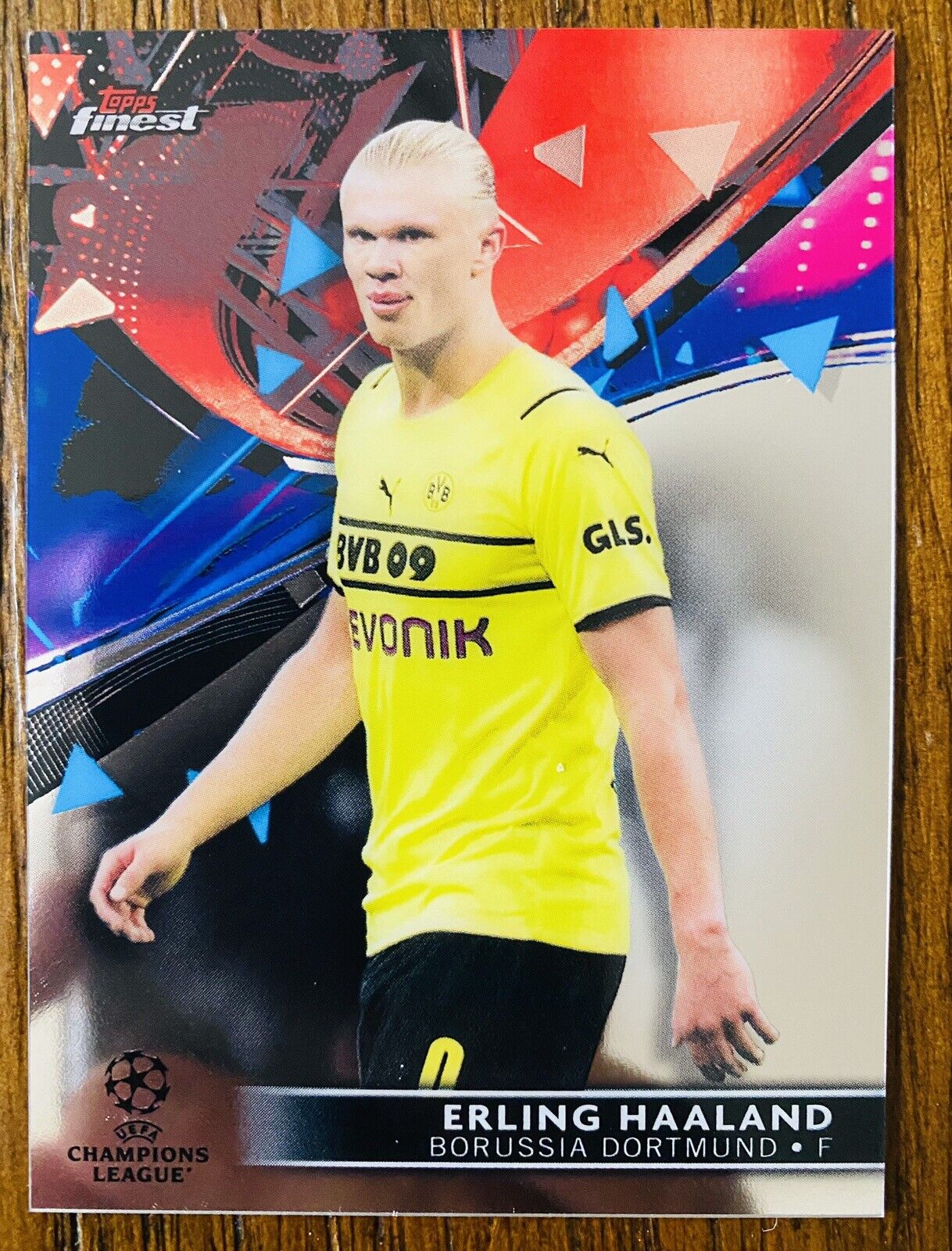 Topps Finest soccer  E.ハーランド　Rookie card