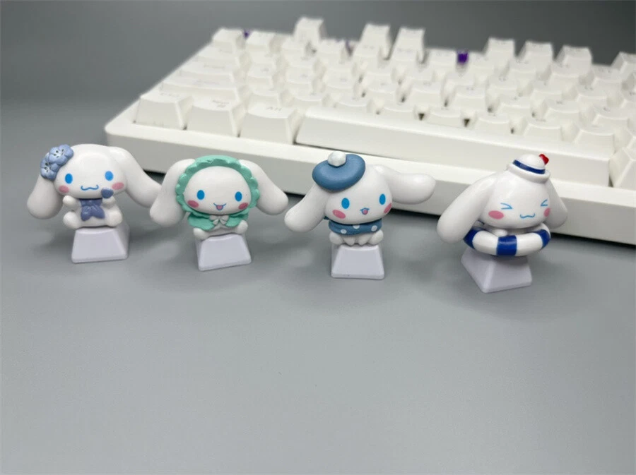Cinnamoroll Cartoon DIY Cross Shaft Mechanical Keyboard ESC Resin Keycap
