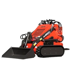 HUAYEE Free Shiping Crawler Mini Skid Steer Loader with EPA 23HP Engine in USA