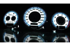 Chrysler Crossfire PLASMA TACHO GLOW GAUGES SPEEDOMETER DIALS design 2 MOMAN