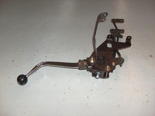 1966-1981 Chevy Hurst Saginaw 4 Speed Transmission Shifter w/Linkage w/7236 - Picture 9 of 19