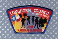 JSP  2005 - Longhorn Council  - Mint -  Blue