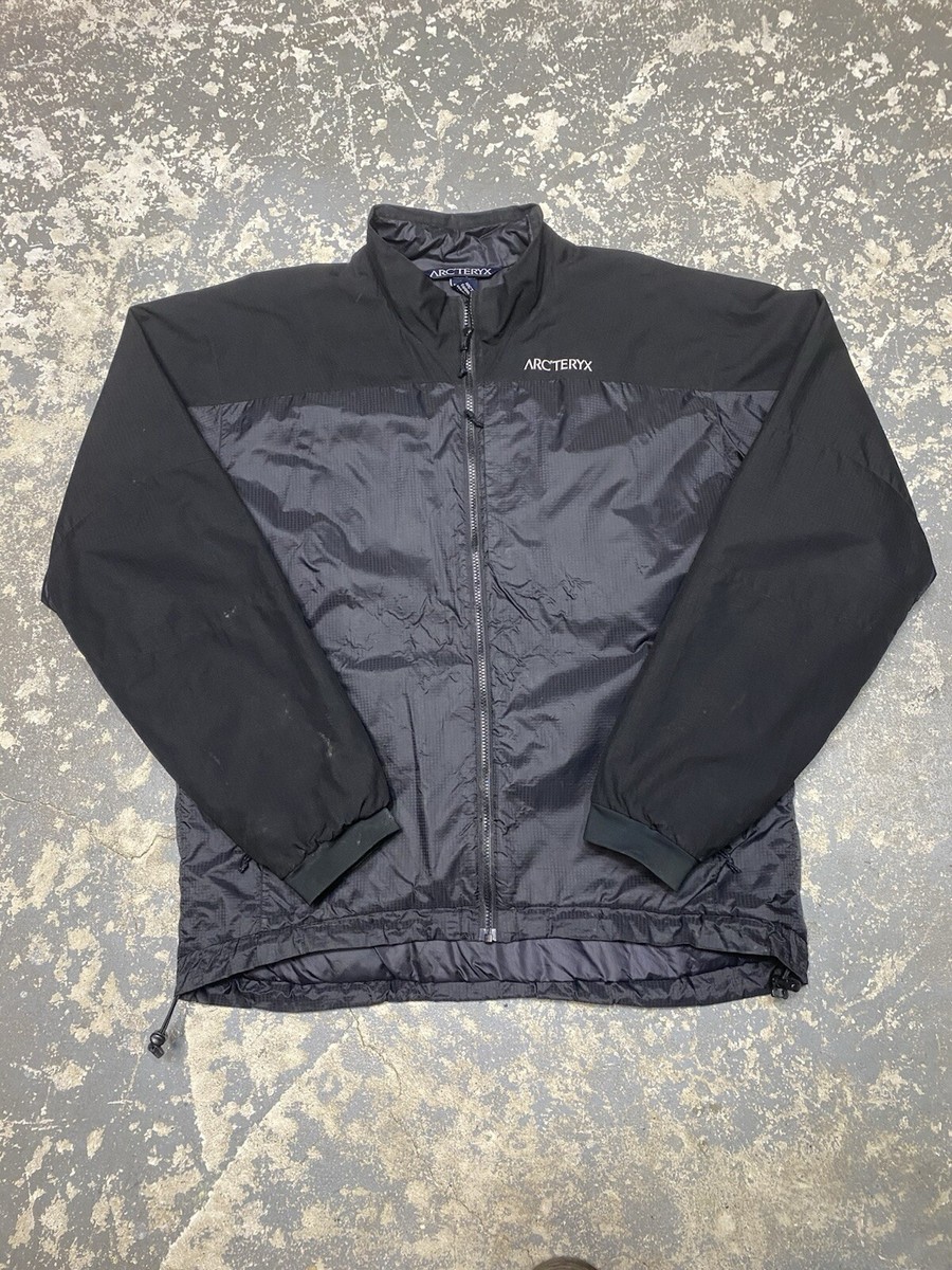 Vintage Arc'teryx PrimaLoft Dryloft Jacket Black Men's Size XL