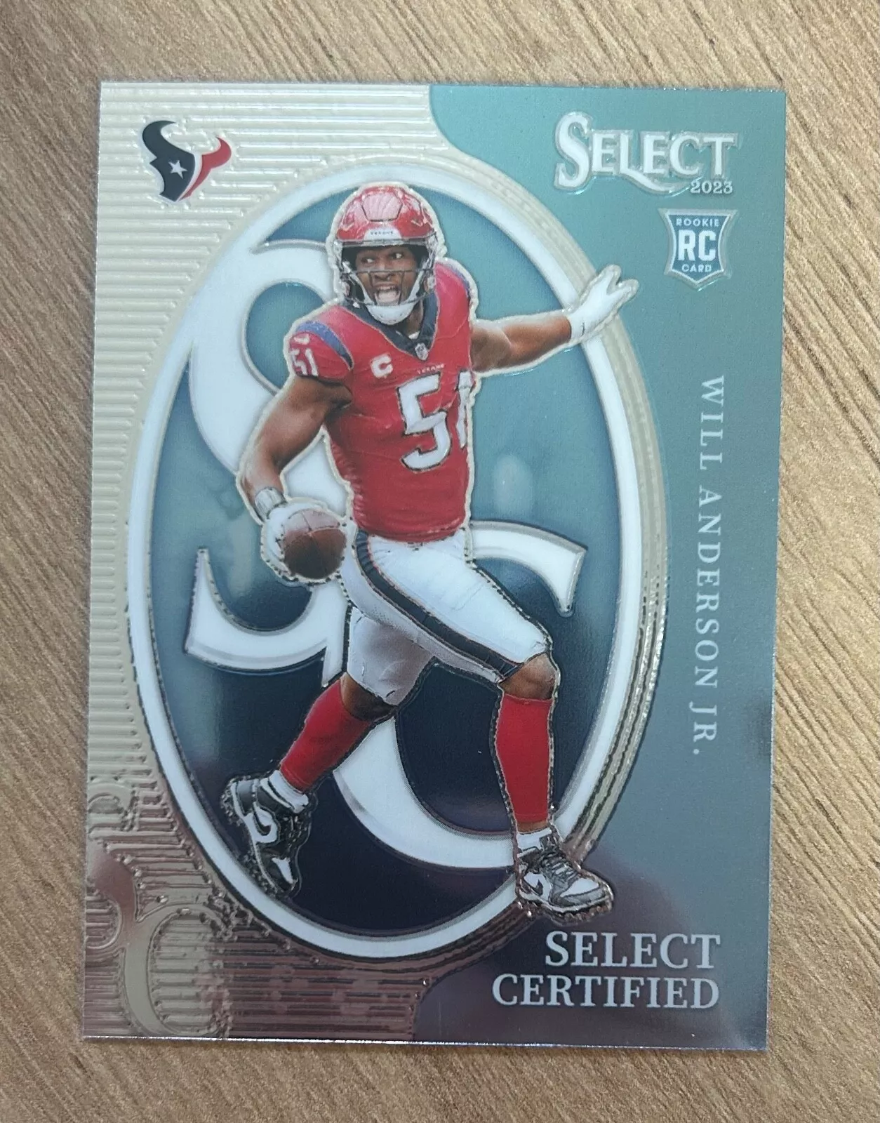 2023 Panini Select #CRO-WAN Will Anderson Jr. Select Certified Rookies Texans