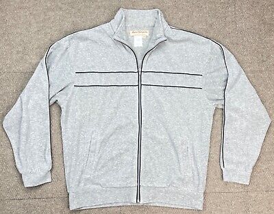 Norm Thompson Vintage Men's Full Zip Velour Track Jacket Norm Thompson Vintage Men's Full Zip Velour Track Jacket