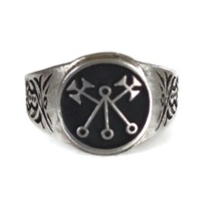 5 King Solomons Demon Marbas Ring From Ars Goetia 72 Demons Pendant Option