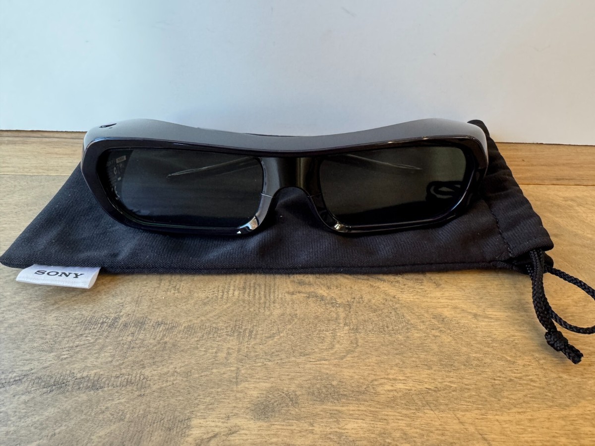 Sony TDG-BR250 Rechargeable 3D Active 3D Adult Glasses w/ Pouch