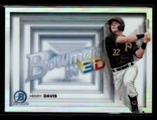 Henry Davis 2022 Bowman #B3D-2 Bowman in 3D Pittsburgh Pirates