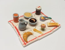 2005 MORNING HAPPINESS COMPLETE SERIES BREAKFAST PUZZLE * 166,189