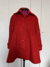 Vintage Balenciaga Mohair Coat Ladies Size 40 Corte Ingles Swing Poncho Cape