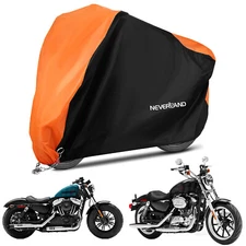 Motorcycle Cover Waterproof Heavy Duty XL For Harley Davidson Sportster 883 1200