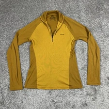 Patagonia Base Layer Mens Extra Small Capeline 2 Hiking Outdoors Mustard Yellow