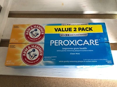 ARM & HAMMER ARM & HAMMER Peroxicare Toothpaste 6 oz 2 Pack Clean Mint