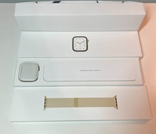 Apple Watch Gen 7 Series Cellular 45mm Gold Stainless Steel
