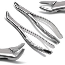 Set Of 2 Dental Extracting Forceps 150S  151S Surgical Extraction Tools Set