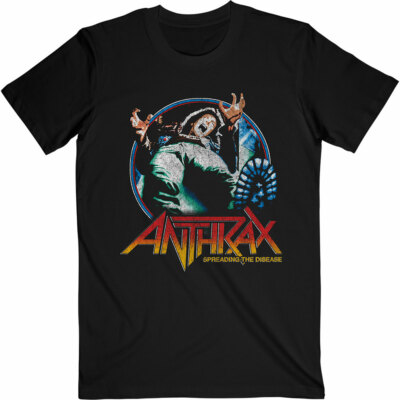 ANTHRAX - Spreading Vignette T-Shirt OFFICIAL MERCHANDISE