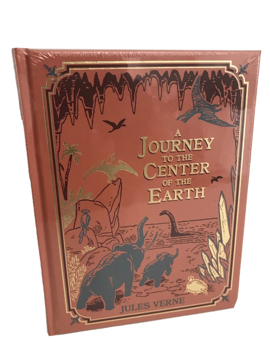 ❤️A JOURNEY TO THE CENTER OF THE EARTH Jules Verne Leather