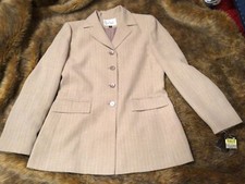Le Suit 4 Button up Front Blazer Women s Size 8 New