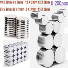 Super Strong Neodymium Magnets Disc Round Rare Earth Small Large Durable lot
