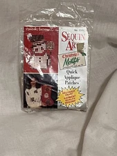 Distlefink Designs, Inc. Sequin Art Kit Standing Snowman Item # 33419 NIP