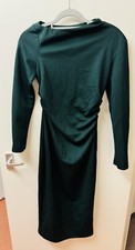 Zara Jersey Ruched Midi Dress Size XS