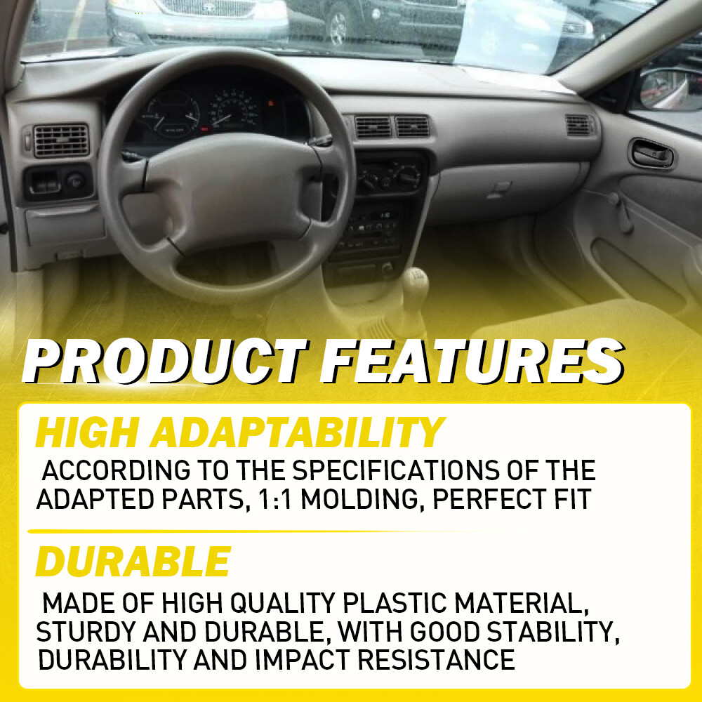 (4) Black Inside Inner Interior Door Handle For 1998-2002 Toyota Corolla Prizm T