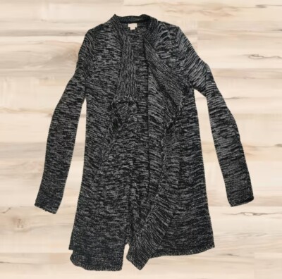 Caslon Dunkel Grauer Dicker Shug Strickjacke Pullover Damen