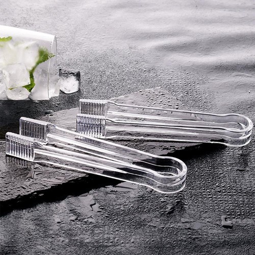 10pcs Plastic Transparent Ice Clips Bar Mini Plastic Ice Clips Hot Z3 - Picture 6 of 15