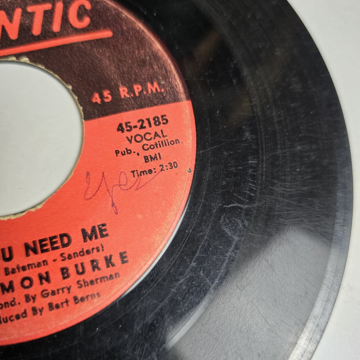 Solomon Burke If You Need Me / You Can Make It If You Try 7