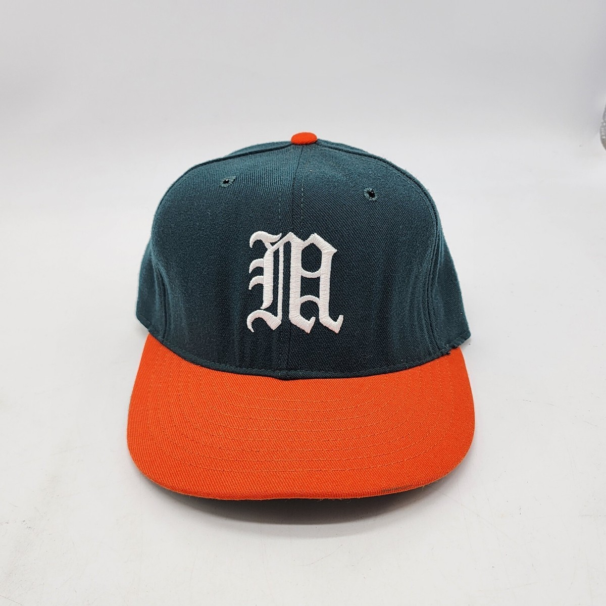 Vintage 90s University Of Miami Hurricanes ProLine 6¾ Made In USA 