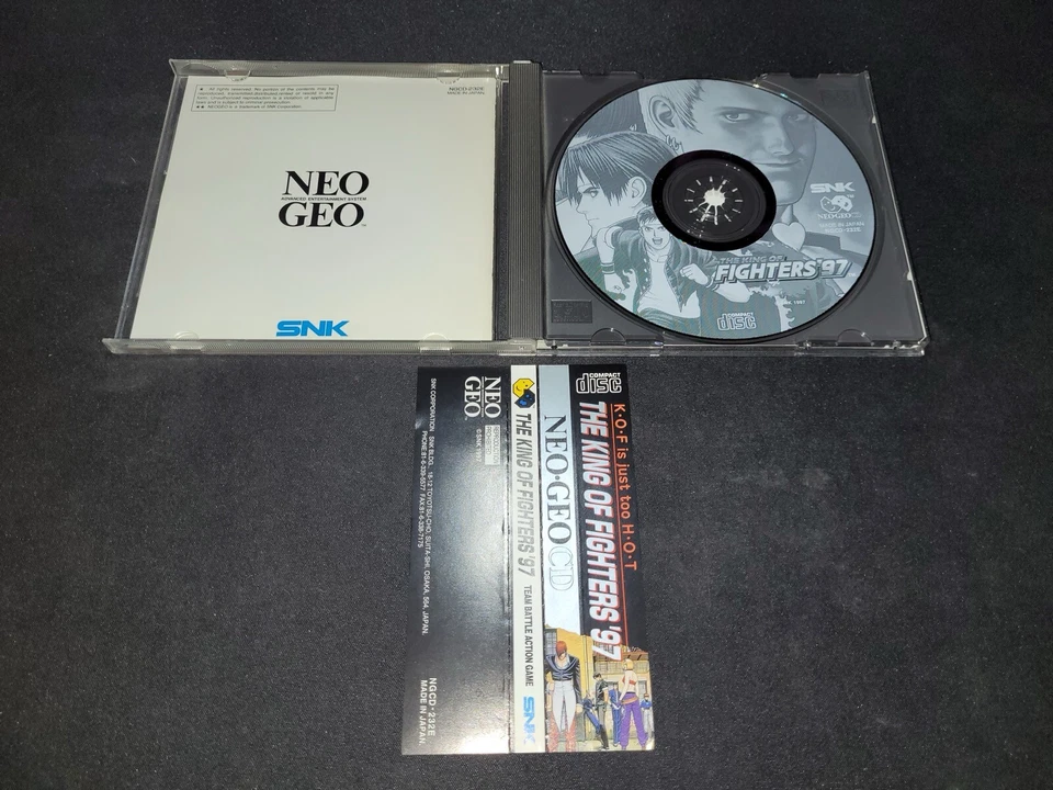 The King of Fighters '97 Neo Geo CD US release LN Perfect condition COMPLETE+OBI - Image 3 of 3