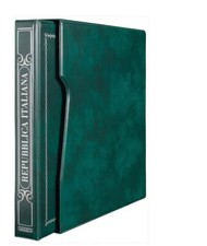 CARTELLA A / 22 MARINI REPUBBLICA ITALIANA VERDE CON CUSTODIA