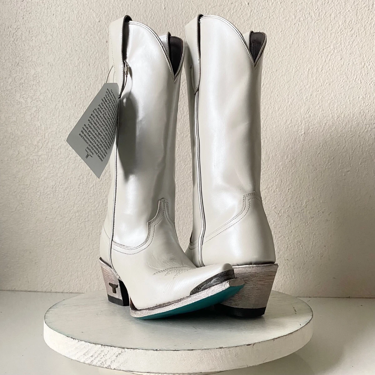 White wedding cowboy boots cheap bride