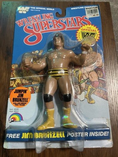 Jim Brunzell LJN Wrestling figure *PLESE READ DESC...