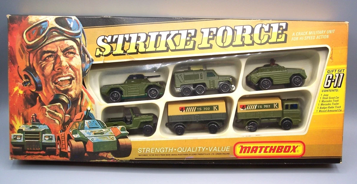 Matchbox Military Vintage Manufacture Diecast Cars, Trucks & Vans