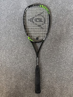 Dunlop BioFibre Elite Squashschläger Aeroskin schwarz grün silber