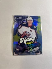 Upper Deck Allure Kent Johnson Hitting Their Groove Blue #HTG-10 Blue Jackets