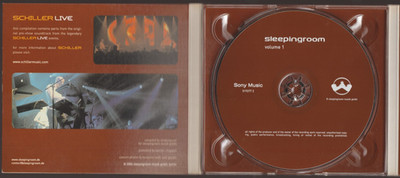 RARE CD Schiller DIE EINLASSMUSIK 0.1 2003 Christopher von Deylen SLEEPINGROOM